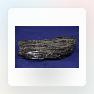 Turmalin czarny brylka 6 cm 110 g - uziemienie